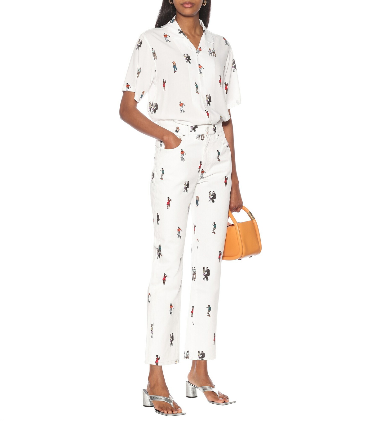 Kirin - Dance printed jeans