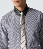 Tom Ford Striped cotton poplin shirt