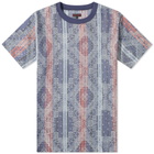 CLOT Stripes And Paisley T Shirt