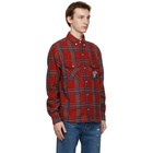 Billionaire Boys Club Red Check Shirt