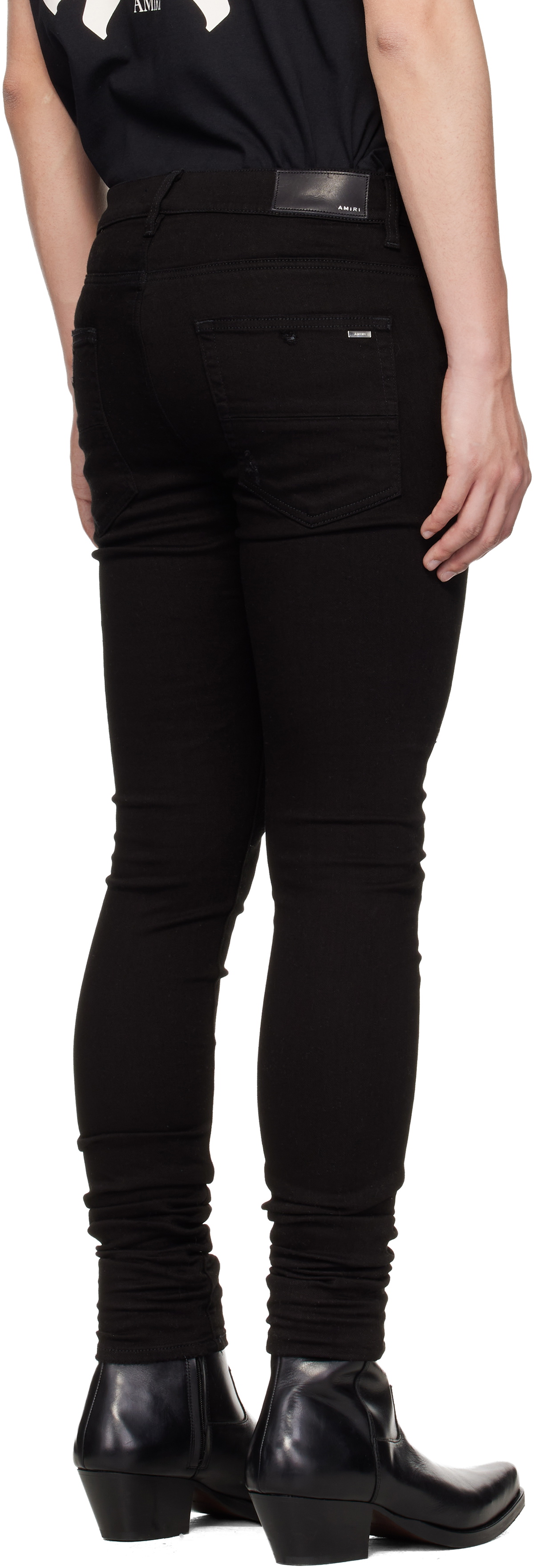 AMIRI Black Stack Jeans