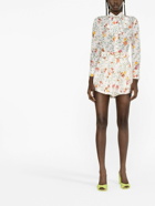 ZIMMERMANN - Floral Print Linen Shorts