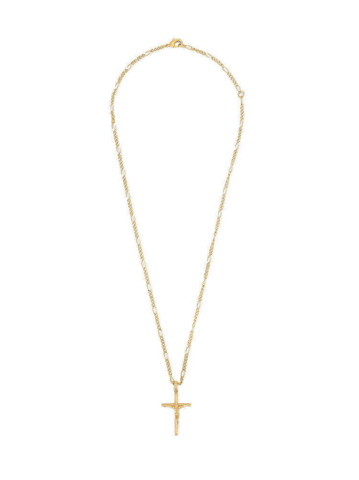 Dolce & Gabbana Men's DG Drop Necklace Silver