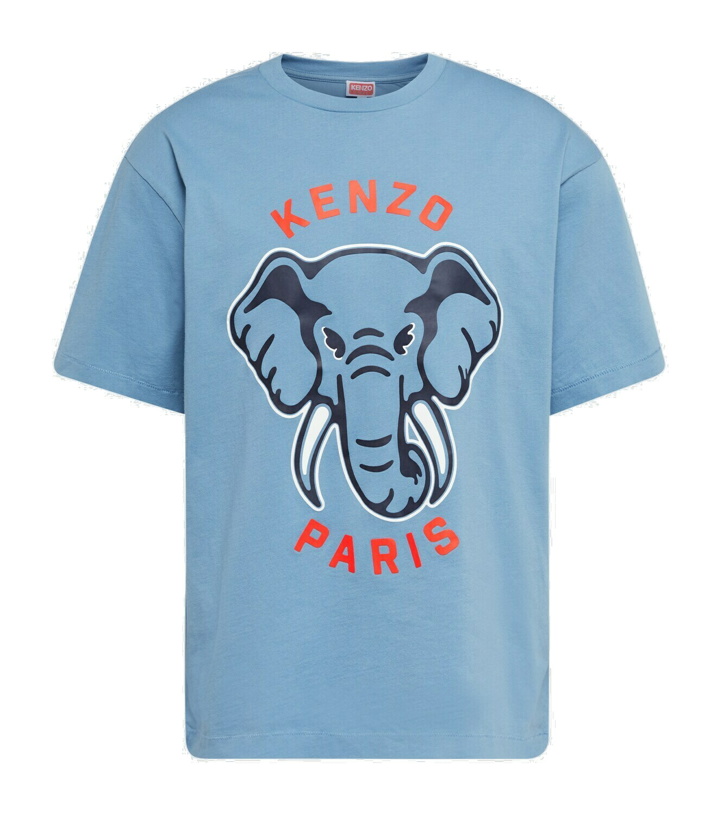 Photo: Kenzo Logo cotton jersey T-shirt