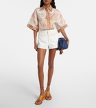 Zimmermann Roselight denim shorts