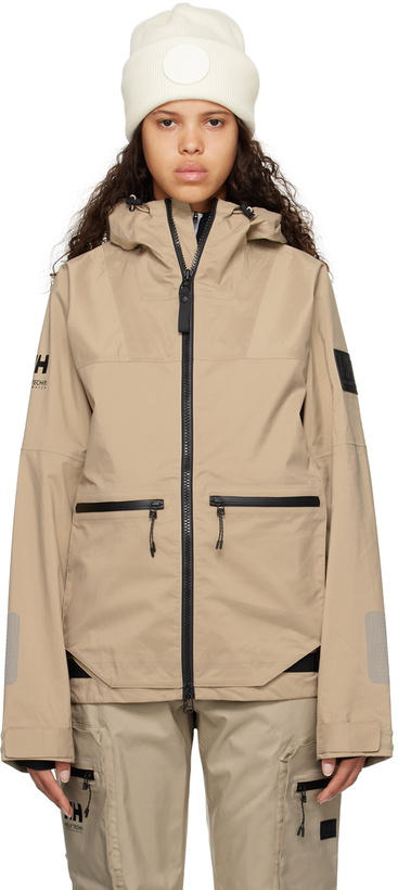 Photo: HH-118389225 Beige Arc Storm Shell Jacket