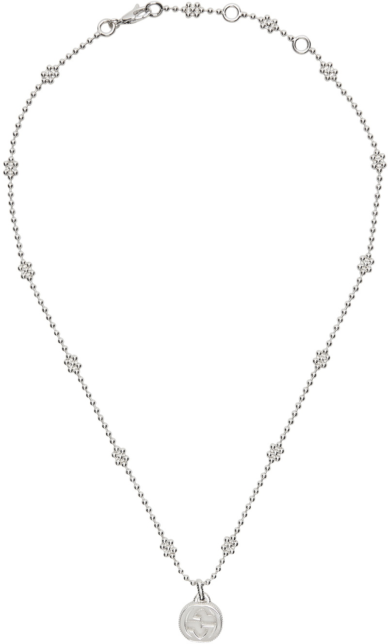 GUCCI] Gucci Plate ball chain necklace Silver 925 Unisex necklace A-rank –  KYOTO NISHIKINO