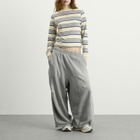 Needles Women's Deconstructed H.D. Sweat Pants in Heather Grey
