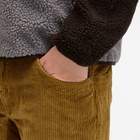KAVU Men's Chilli Roy Corduroy Trousers in Olive Branch