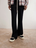 DRKSHDW by Rick Owens - Suede-Trimmed Denim Sneakers - Black