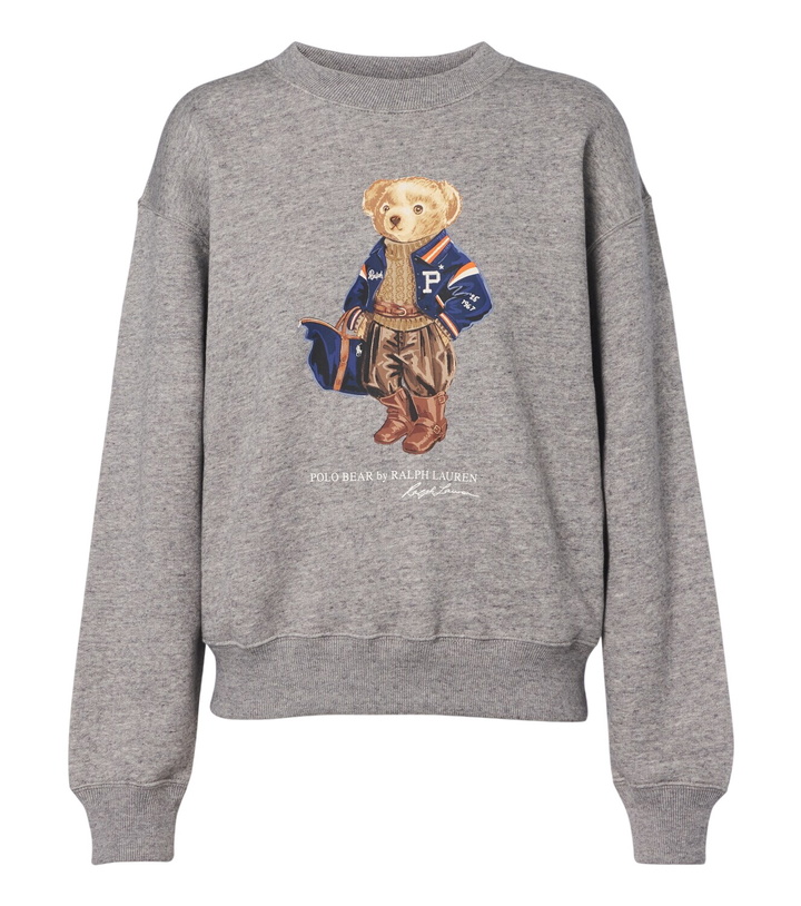 Photo: Polo Ralph Lauren Polo Bear cotton-blend sweatshirt