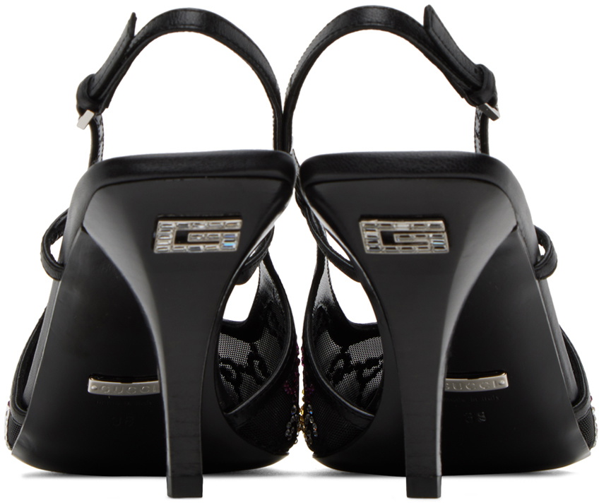 Gucci Black GG Heels Gucci