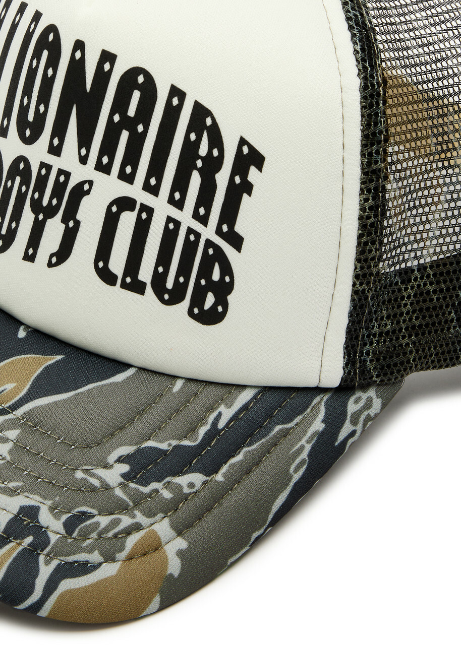 Billionaire Boys Club Logo-print Trucker cap - Khaki - One Size