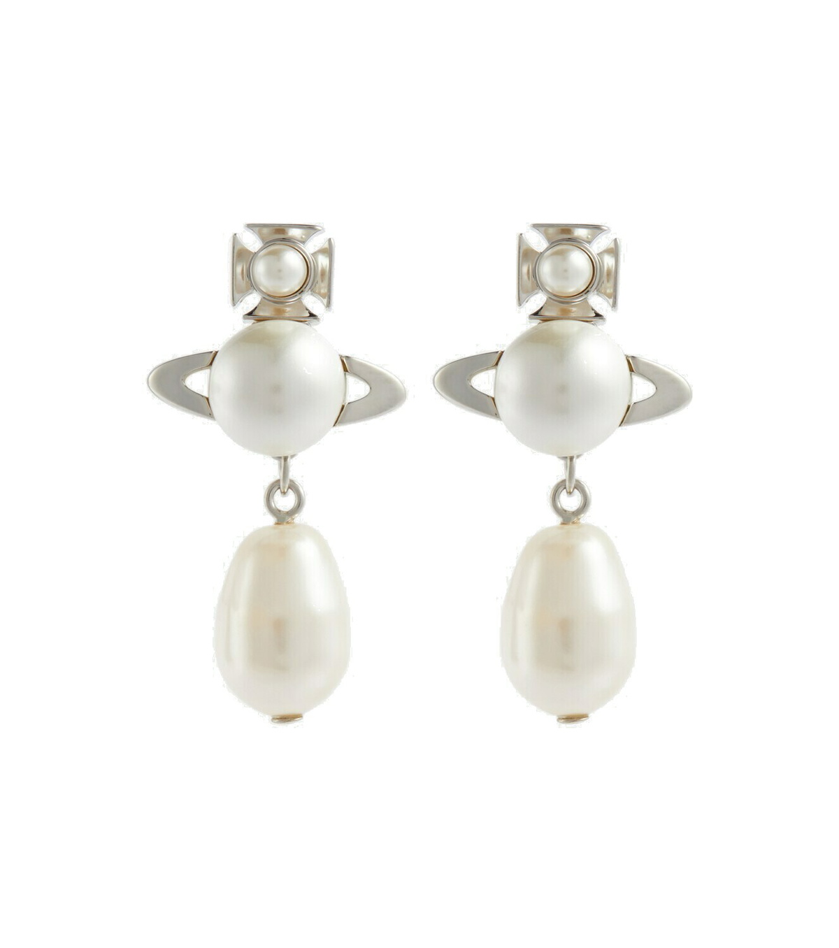 Vivienne Westwood Inass Pearl Earrings - Gold