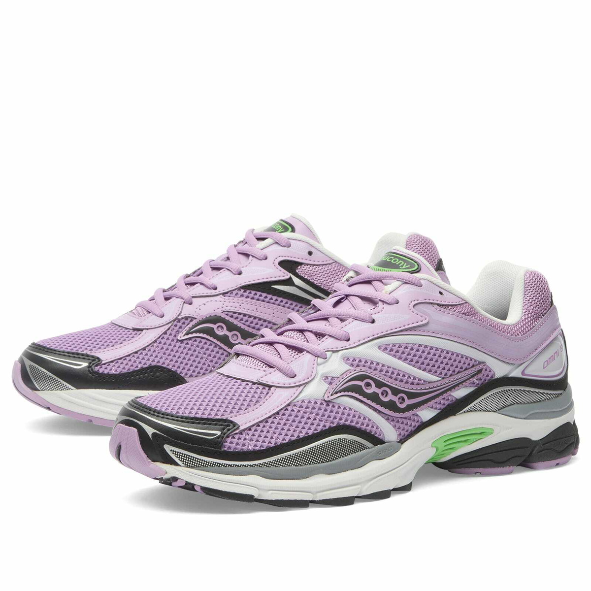 Saucony Progrid Omni 9 Sneaker in Smoky Grape
