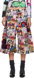 Chopova Lowena Multicolor Cosmos Denim Shorts
