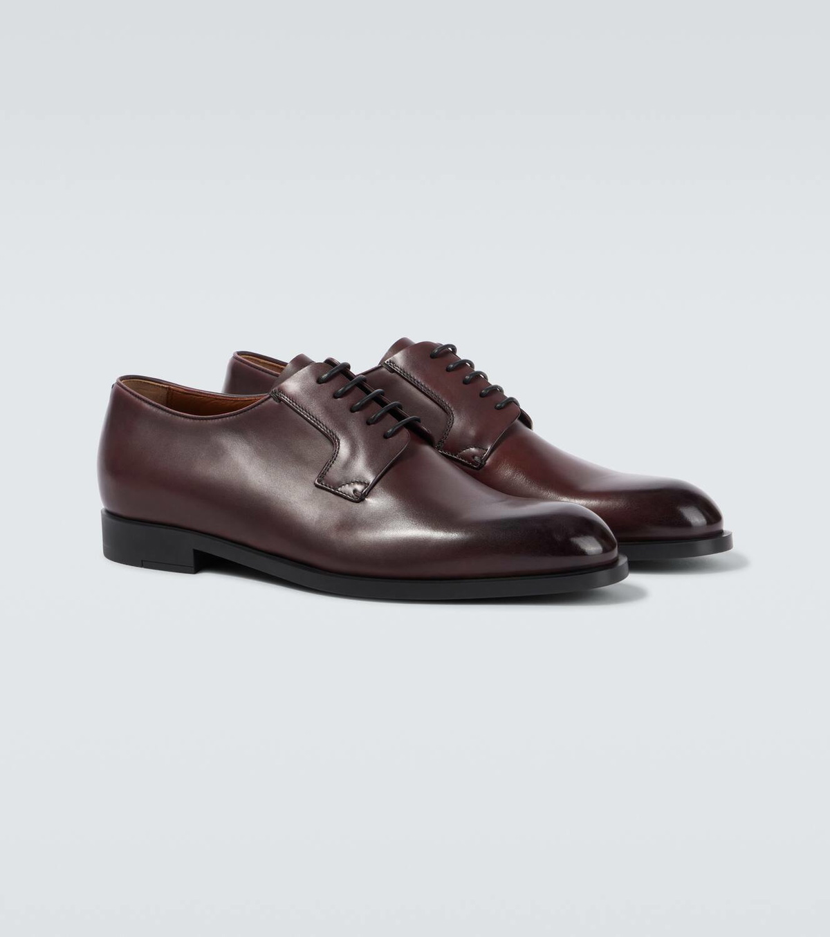 Zegna Leather Derby shoes