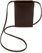 Building Block SSENSE Exclusive Brown iPhone Sling Pouch