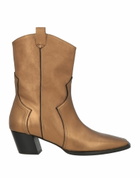Castañer Womens Ankle boots in Gold