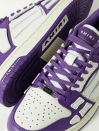 AMIRI - Skel-Top Colour-Block Leather Sneakers - Purple