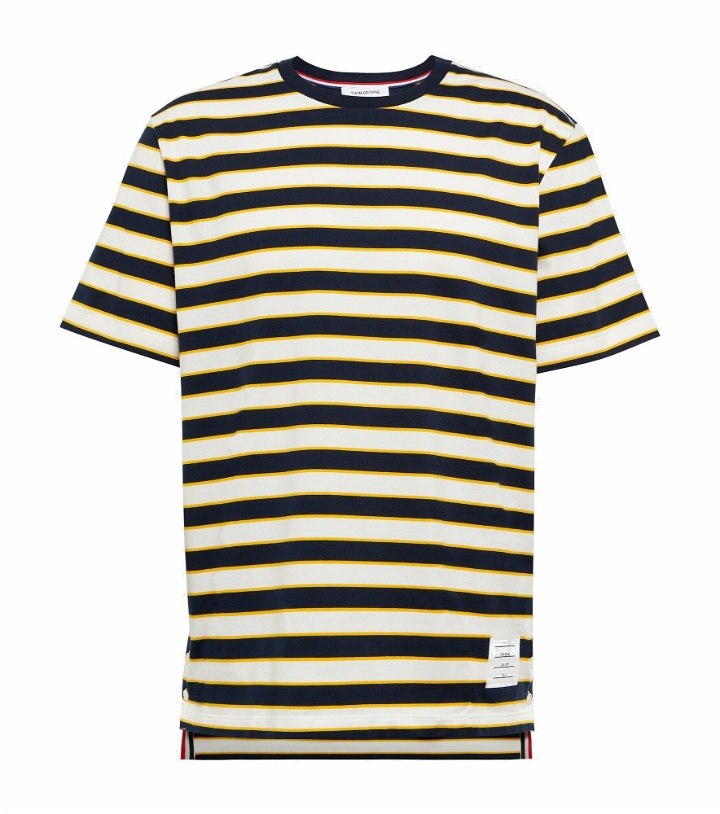 Photo: Thom Browne - Striped cotton T-shirt