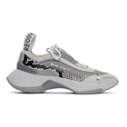 Palm Angels Grey Recovery Lace-Up Sneakers