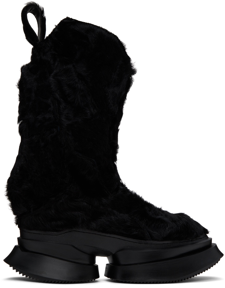 Photo: Julius Black Long Fur Boots
