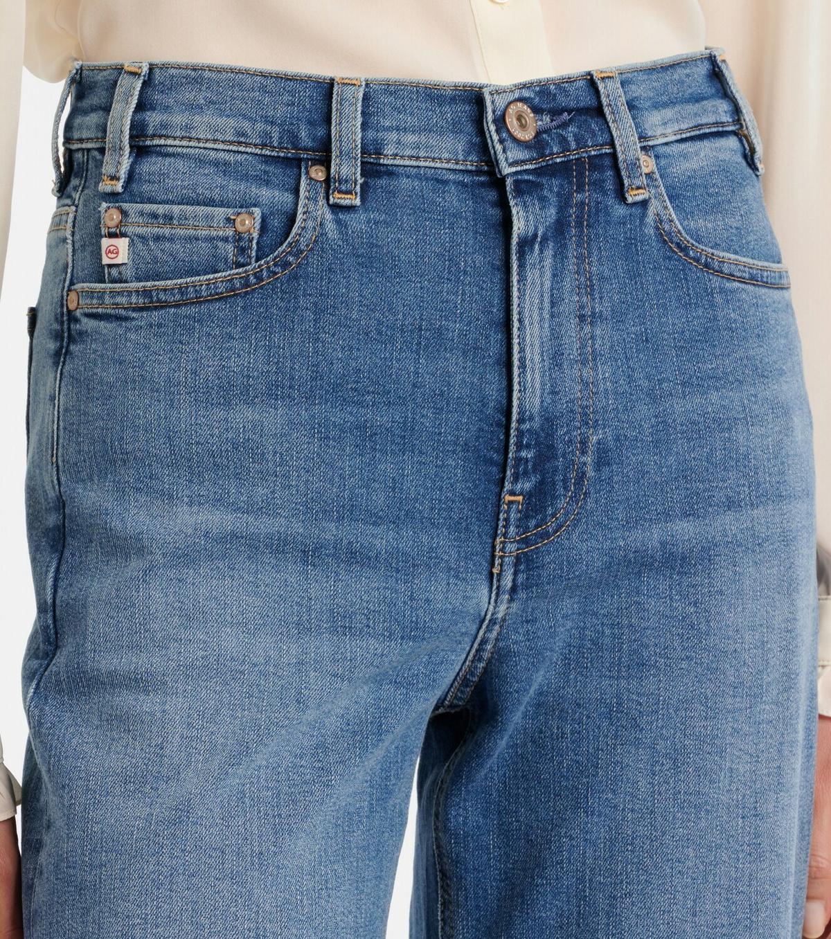 AG Jeans New Baggy wide-leg jeans