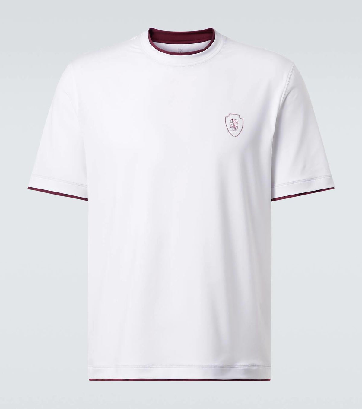 Brunello Cucinelli Logo jersey T-shirt Brunello Cucinelli