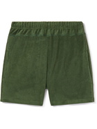 Howlin' - Cotton-Blend Terry Shorts - Green