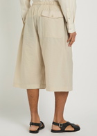 Lemaire Cotton-blend Cargo Shorts Off White