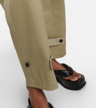 Sacai - Cotton twill cargo pants