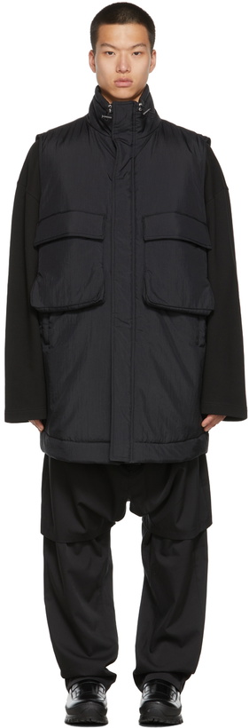 Photo: JERIH Black Padded Utility Vest