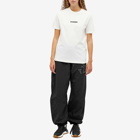 JW Anderson Women's Twisted Logo Joggers in Black