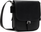 Coach 1941 Black Hitch Flap Crossbody Bag