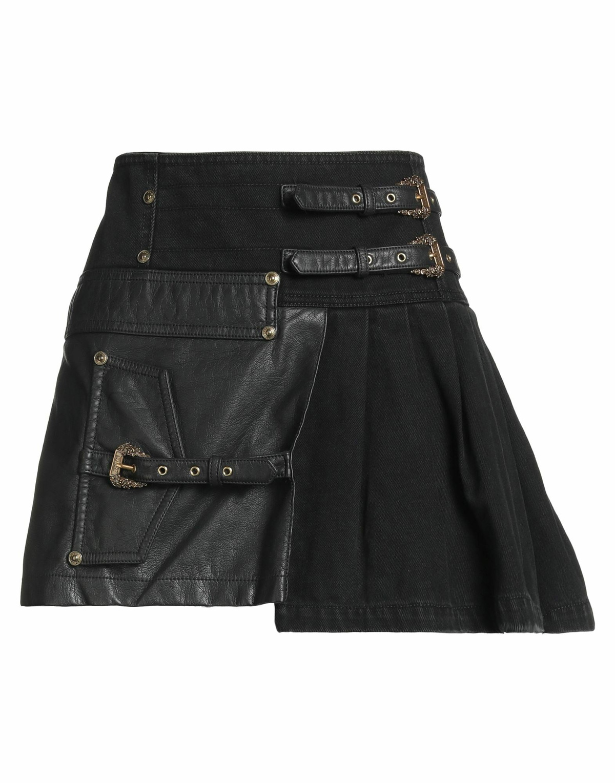 Versace Jeans Couture Womens Denim skirt in Black