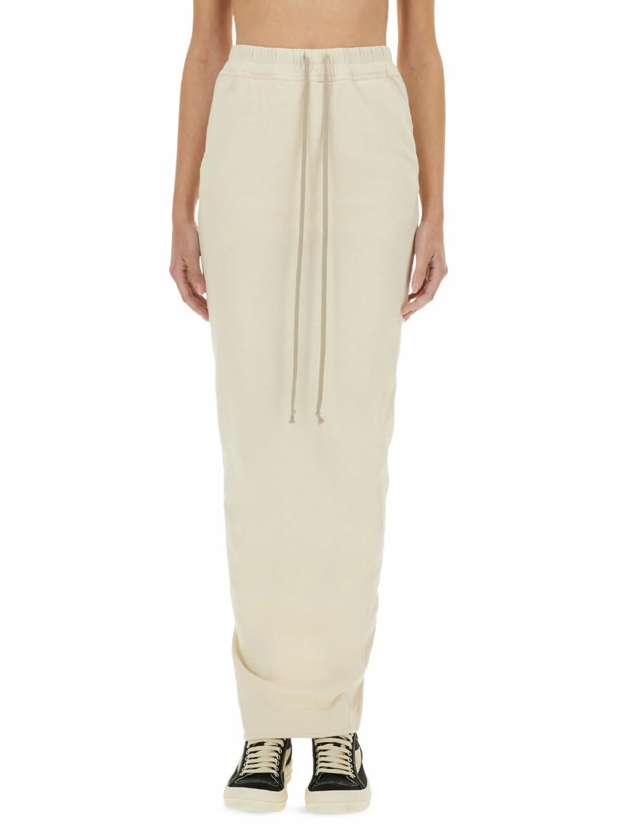 スカート DRKSHDW 'Pull On Pillar' skirt RICK OWENS DRKSHDW - Women Jersey Pull On Pillar Skirt
