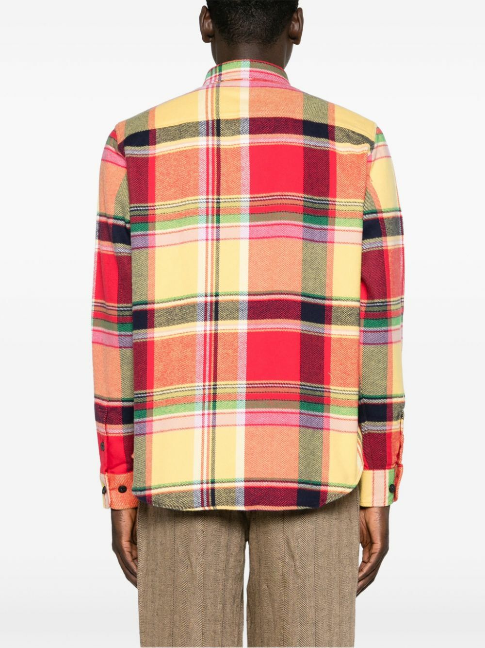 【HI FI FNK】Noah Checked Shirt Noah Checked long sleeve shirt | MULTI | SEVENSTORE