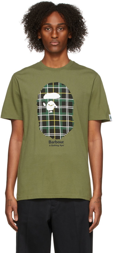 Photo: BAPE Khaki Barbour Edition T-Shirt