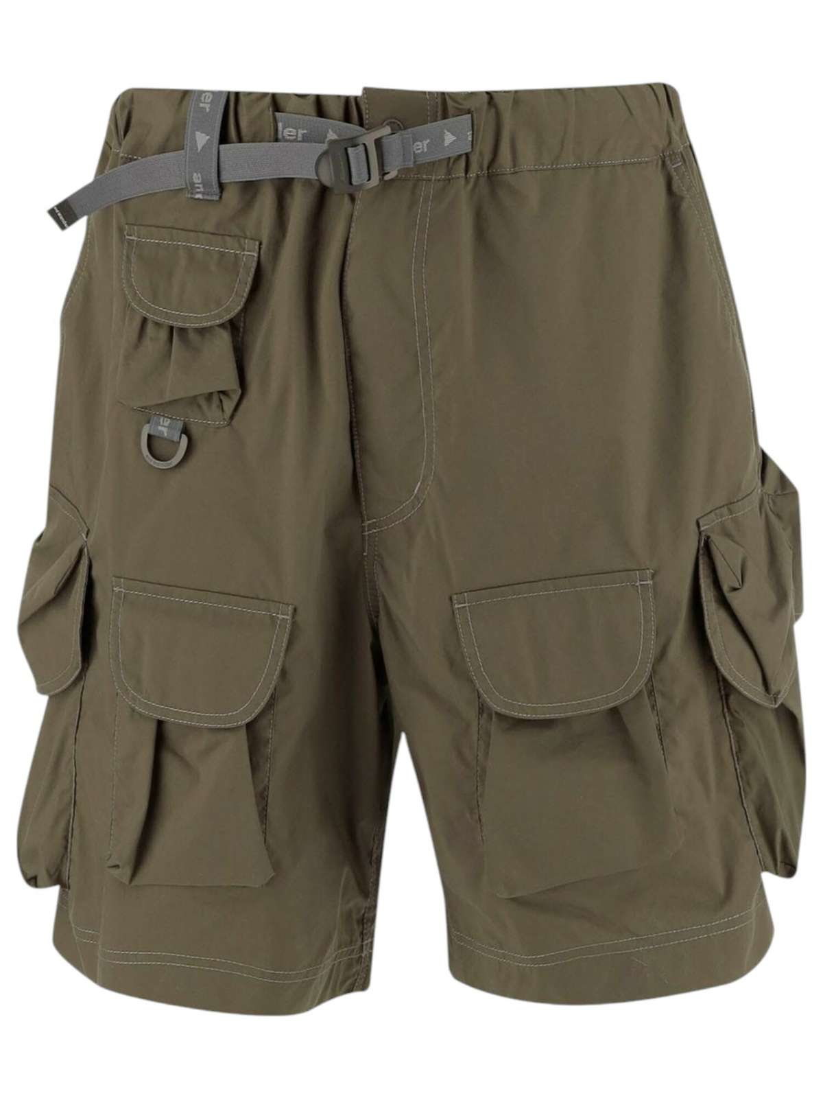 and wander Men's Oversized Cargo Shorts in Khaki and Wander