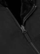 Yves Salomon - Merinillo Reversible Shell and Shearling Jacket - Black