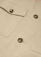 Paige Alfred Stretch-cotton Jacket Cream