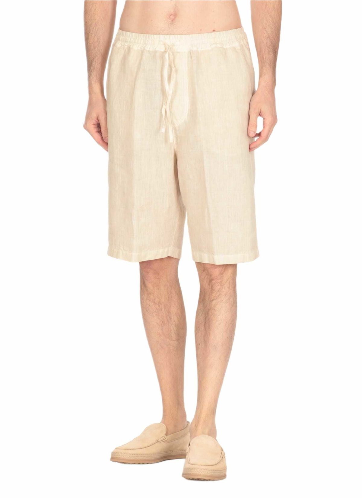 120% Lino Linen Bermuda Shorts