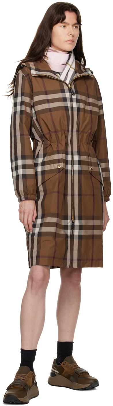 Burberry Pink Classic Check Scarf