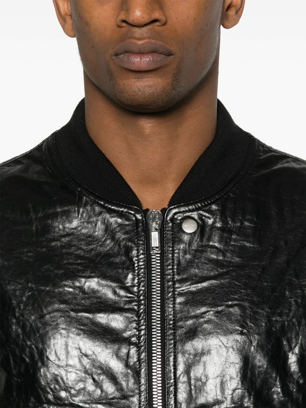 ブルゾン RICK OWENS LEATHER BOMBER JACKET 24204097_54272604_600.jpg