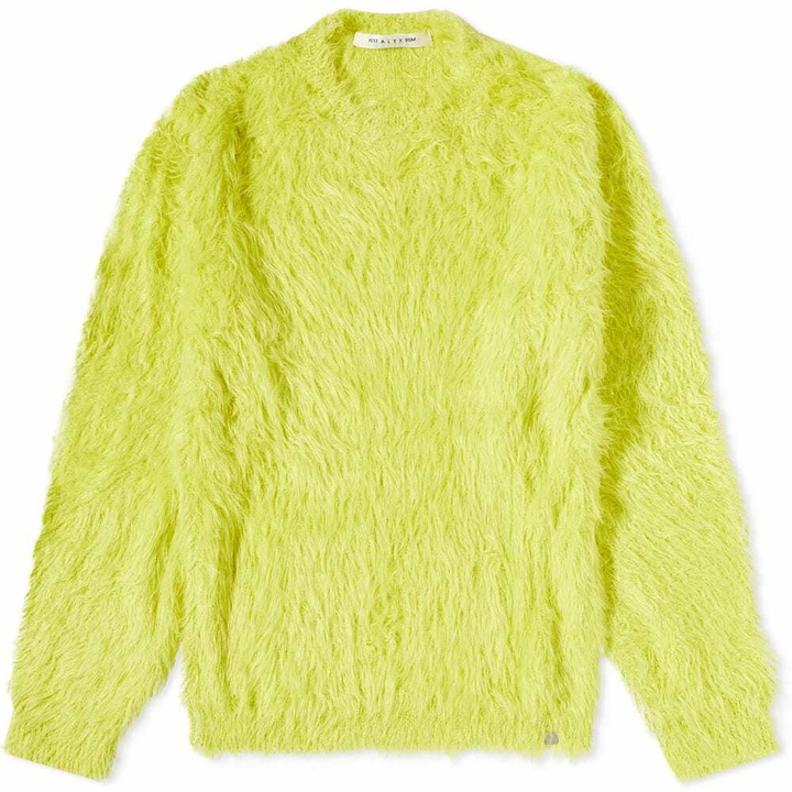 Photo: 1017 ALYX 9SM Men's Crewneck Knit in Lemon