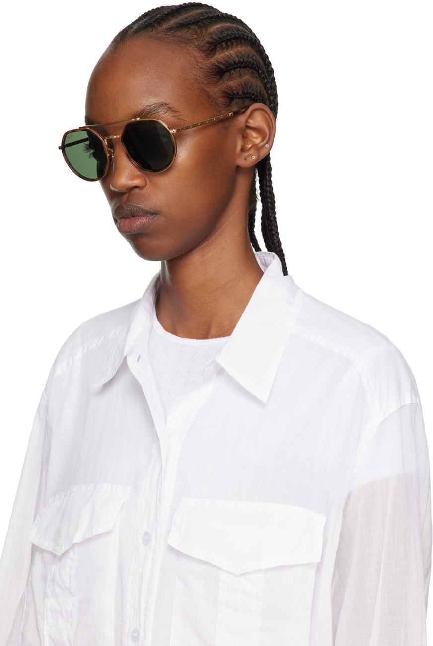 Ray-Ban Gold RB3765 Sunglasses Ray Ban