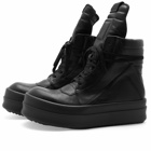 Rick Owens Men's Bumper Geobasket Sneakers in Black