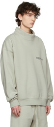 Essentials SSENSE Exclusive Green Mock Neck Sweatshirt