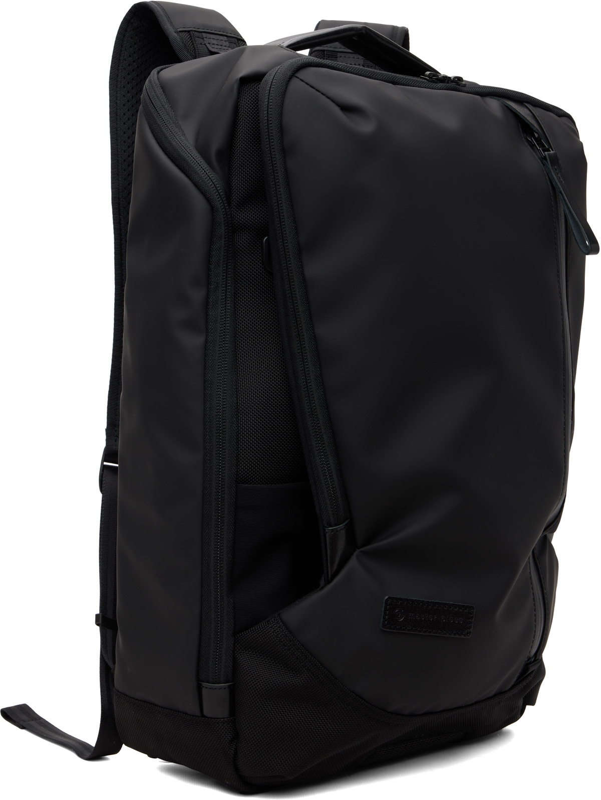 master-piece Black Slick L Backpack